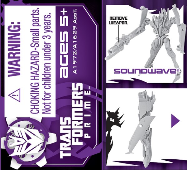 First Look At Prime Beast Hunters Soundwave Transformers Cyberverse Legion Class Instruction Sheet Image  (2 of 5)
